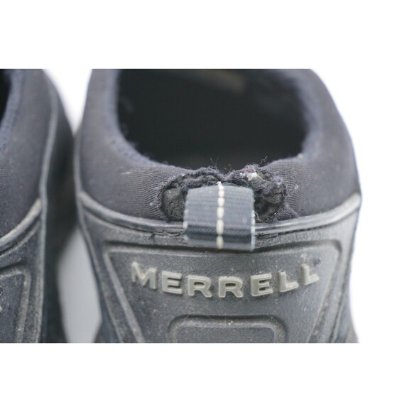 Merrell Orbit Moc Mens Size 9.5 Black Suede Outdoor Hiking Walking Shoes Winter